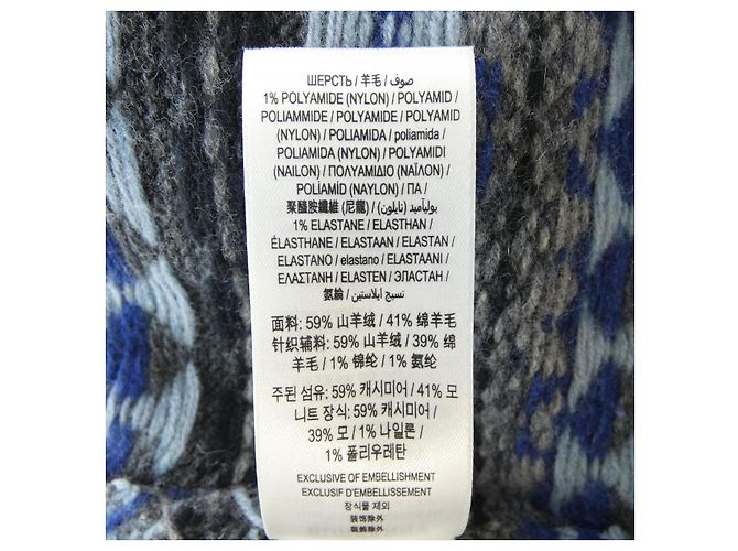 Tejido de cachemira Burberry Gris - vista 4
