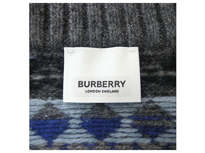 Tejido de cachemira Burberry Gris - vista 5