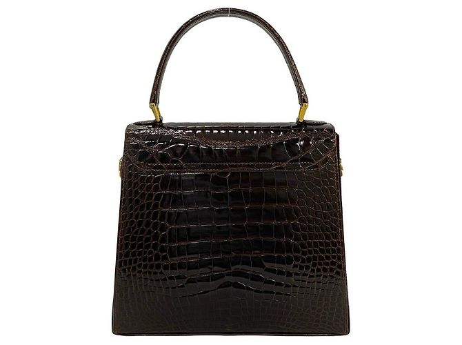 Borsa 2way in pelle di coccodrillo Gancini Salvatore Ferragamo - vista 5