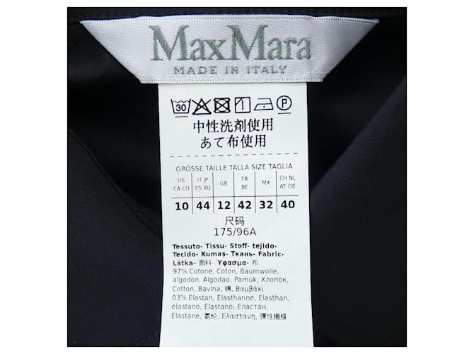 Max Mara Hemd Schwarz - Ansicht 3