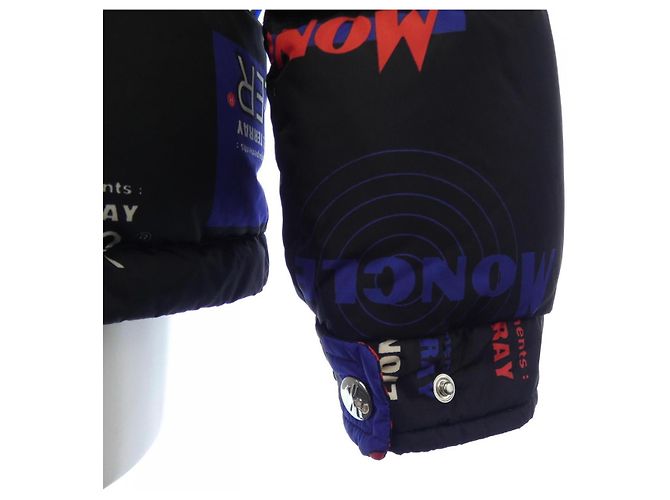 Chaqueta de Plumón Moncler WILSON Negro Roja Azul - vista 7