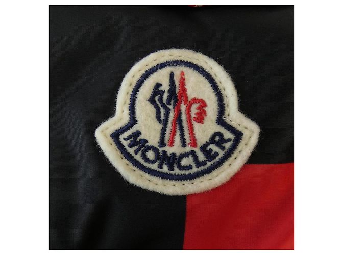 Chaqueta de Plumón Moncler WILSON Negro Roja Azul - vista 8