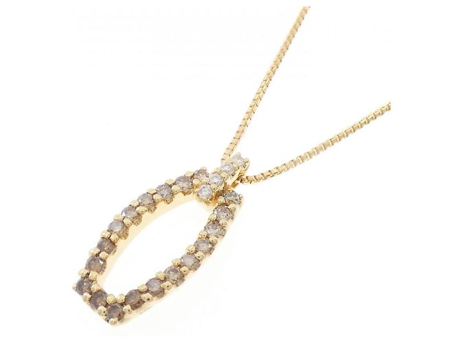 Autre Marque Collana con Diamanti Au750 D'oro - vista 3