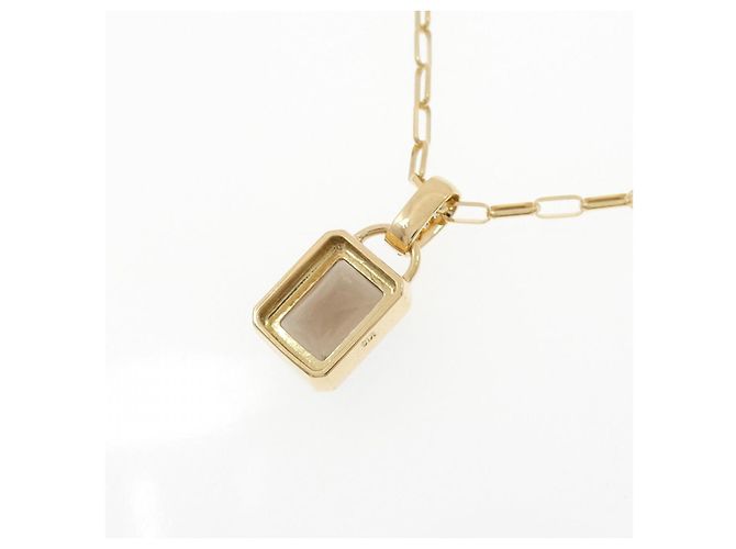 Autre Marque Collar de cuarzo ahumado y diamantes Au750 Dorado - vista 4