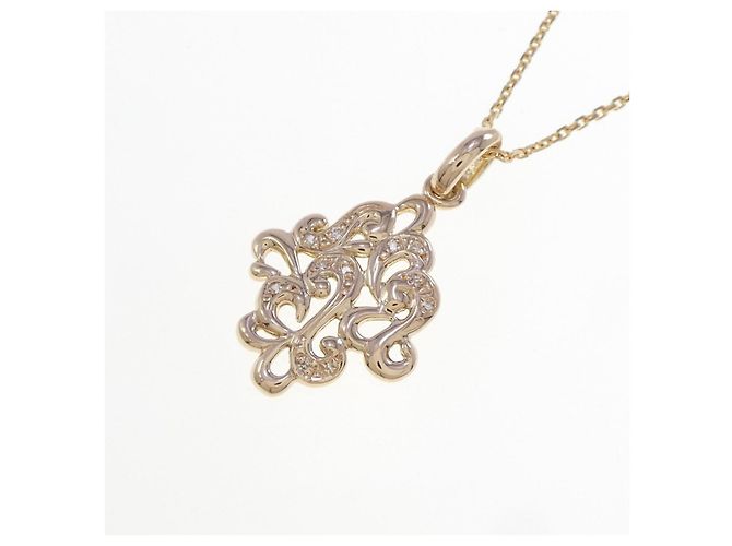Autre Marque Collana con diamante Au750 D'oro - vista 3