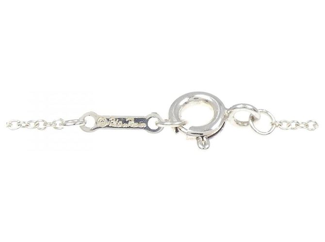Tiffany & Co Collana Tiffany Double Loving Heart 925 Silver Diamond Argento - vista 5