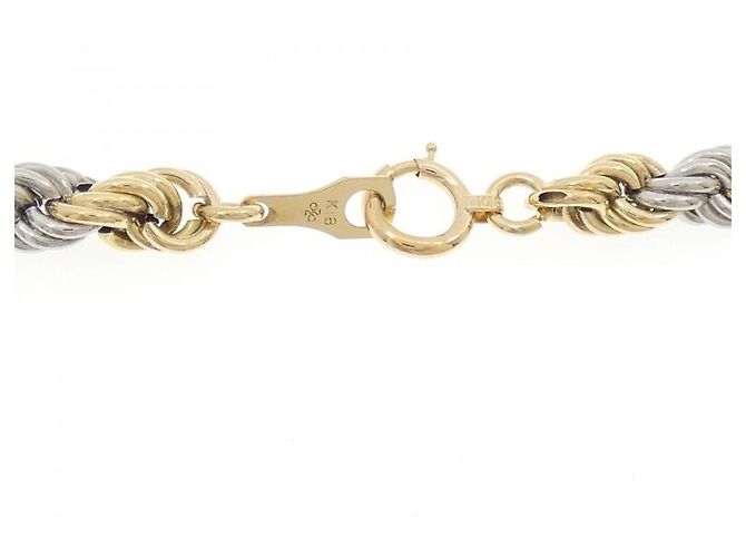 Autre Marque Colar Au750/Platinum850 Dourado - vista 4