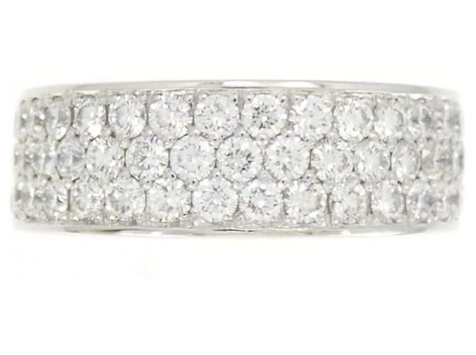 Autre Marque Roseviv Pt900 Diamantring Silber - Ansicht 2