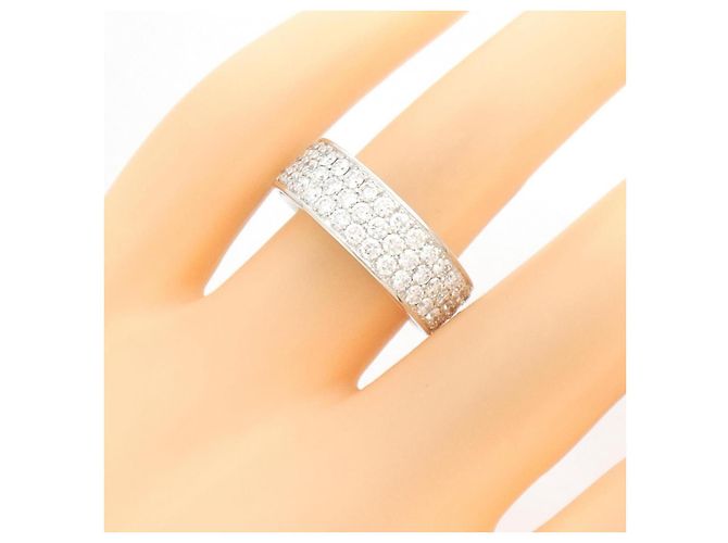 Autre Marque Roseviv Pt900 Diamantring Silber - Ansicht 5