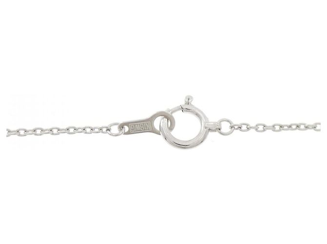 Autre Marque Collana con Croce in Diamanti in Oro Bianco Au750 Argento - vista 5