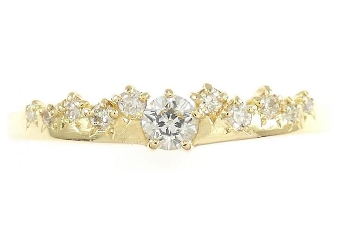Autre Marque Festaria Au750 Diamantring Golden - Ansicht 2