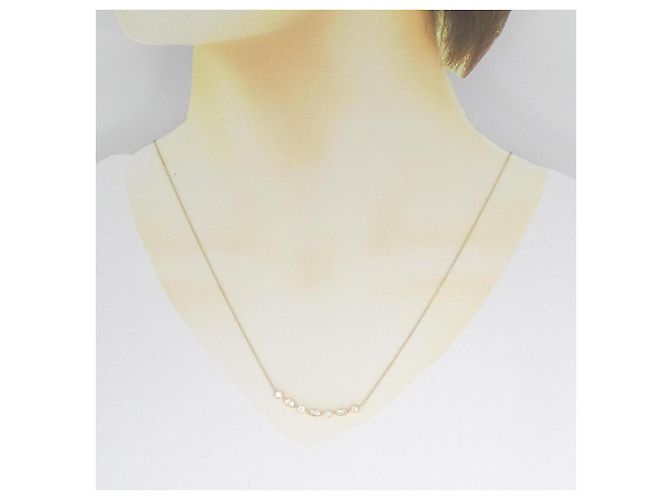 Autre Marque Collana con diamante Au750 D'oro - vista 6