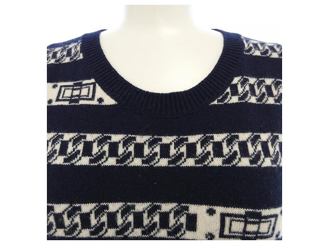 Chanel Kaschmirkleid P56163K07327 Blau - Ansicht 6