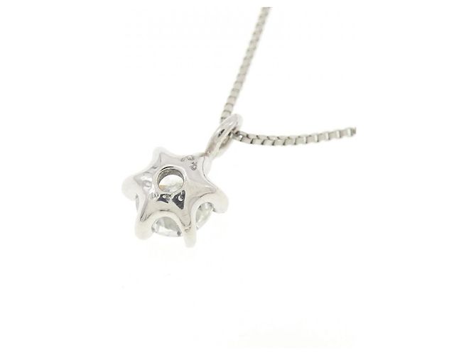 Autre Marque Collana di Diamanti PT950 PT850 Argento - vista 4