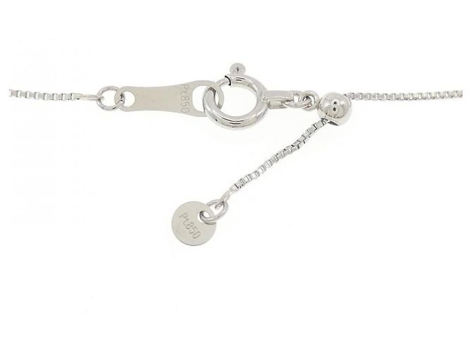 Autre Marque Collana di Diamanti PT950 PT850 Argento - vista 5