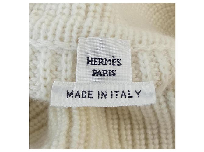 Hermès Hermes 4H2656D4 Punto de cachemira Beige - vista 4