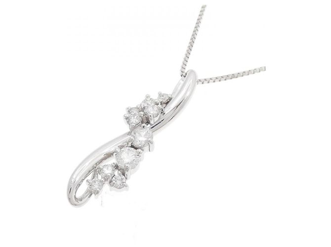 Autre Marque Collana con Diamanti Au750 Argento - vista 3