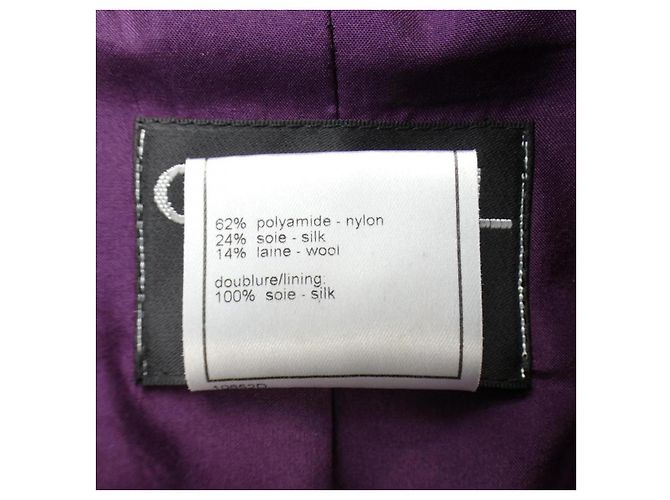 Conjunto Chanel Azul Roxo Azul marinho - vista 3