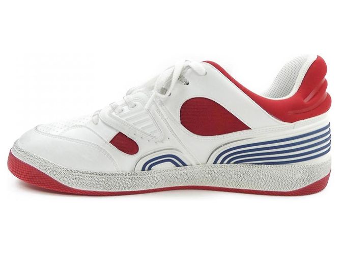 Sneakers Gucci Bianco Rosso - vista 2