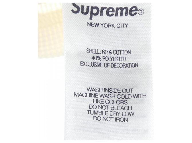 Top térmico Supreme APHEX TWIN Beige - vista 3