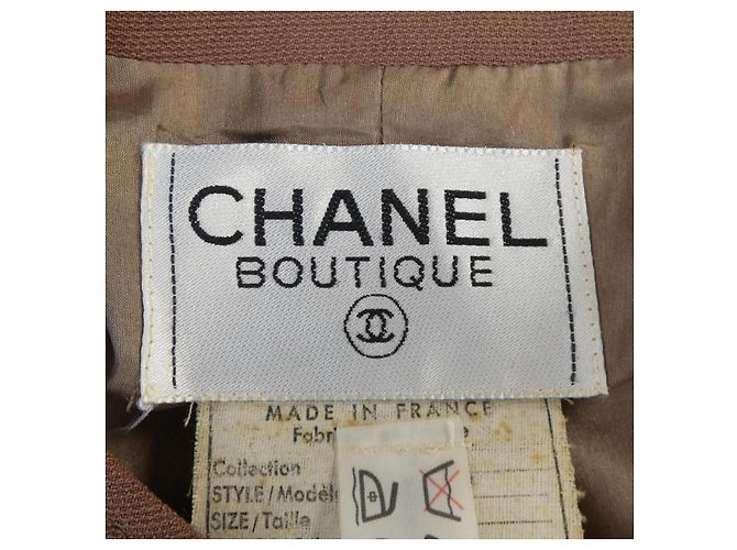 Completo Chanel Marrone - vista 4