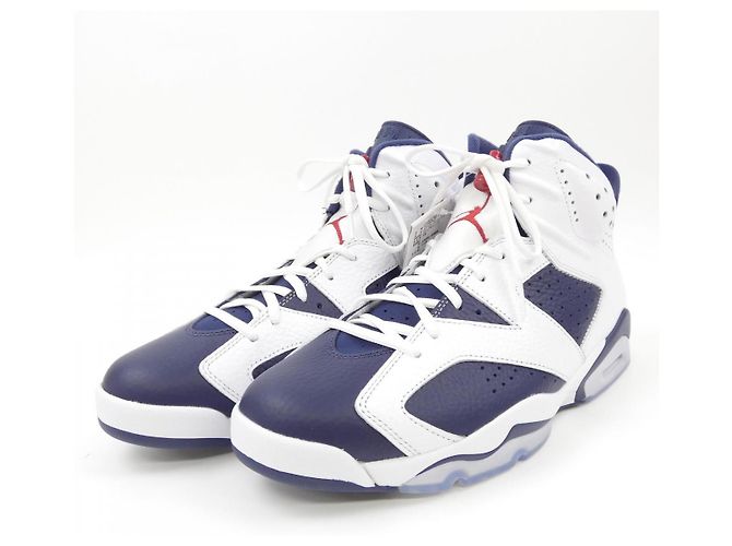 Autre Marque Sneakers Nike Jordan Bianco Blu navy - vista 3