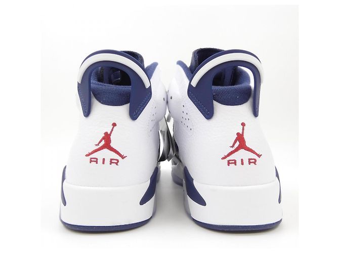 Autre Marque Sneakers Nike Jordan Bianco Blu navy - vista 5