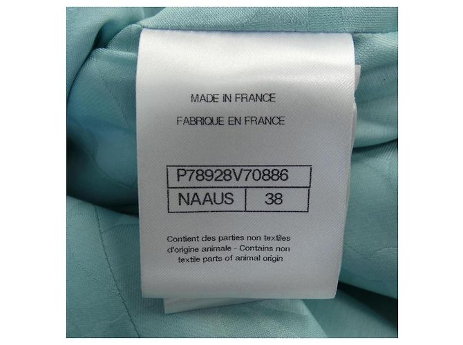 Chaqueta Chanel Verde - vista 4