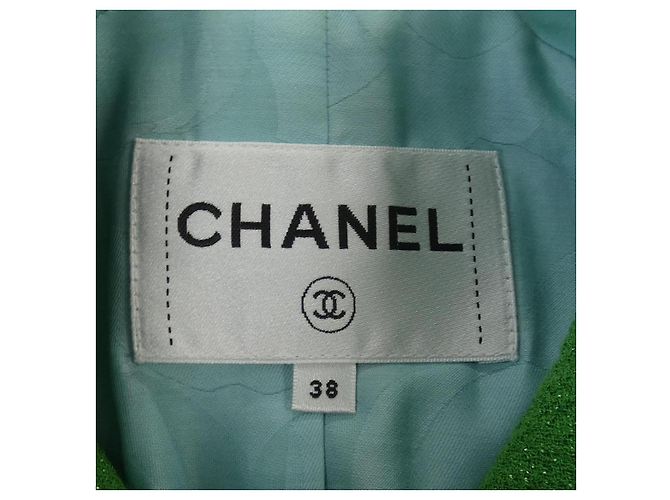 Chaqueta Chanel Verde - vista 5