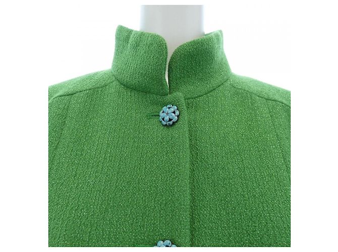 Chaqueta Chanel Verde - vista 6