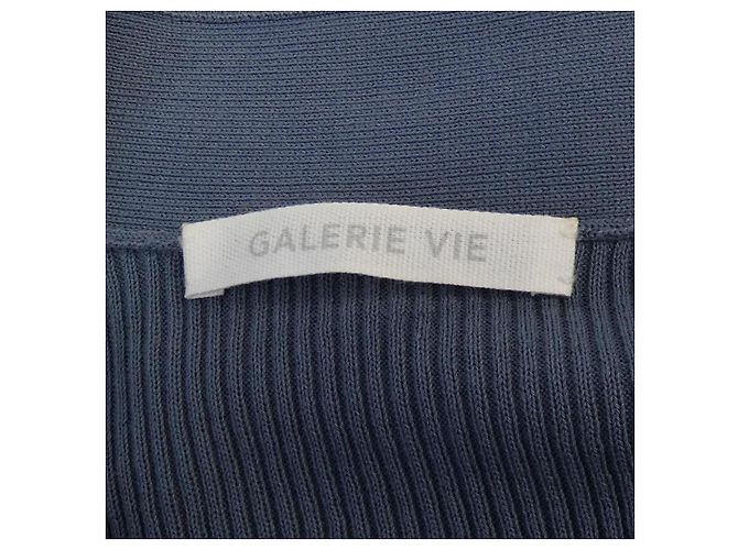 Autre Marque GALERIE VIE Long Cardigan Azul - vista 4