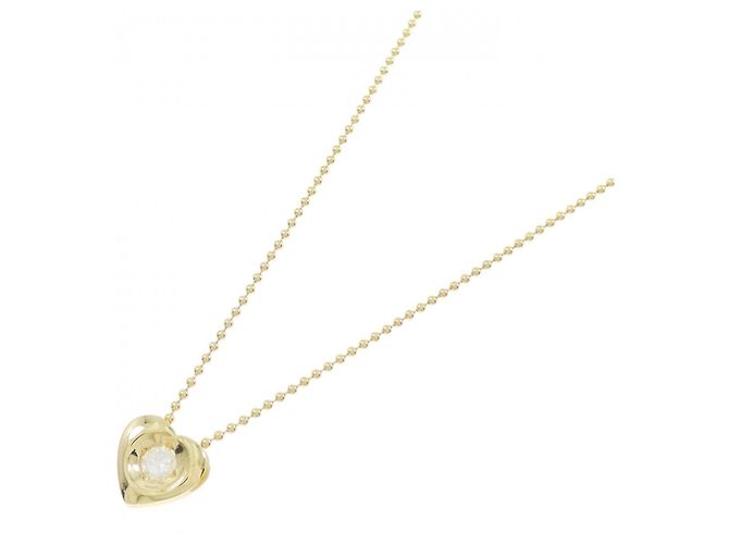 Autre Marque Collana Cuore di Diamanti Au750 D'oro - vista 2