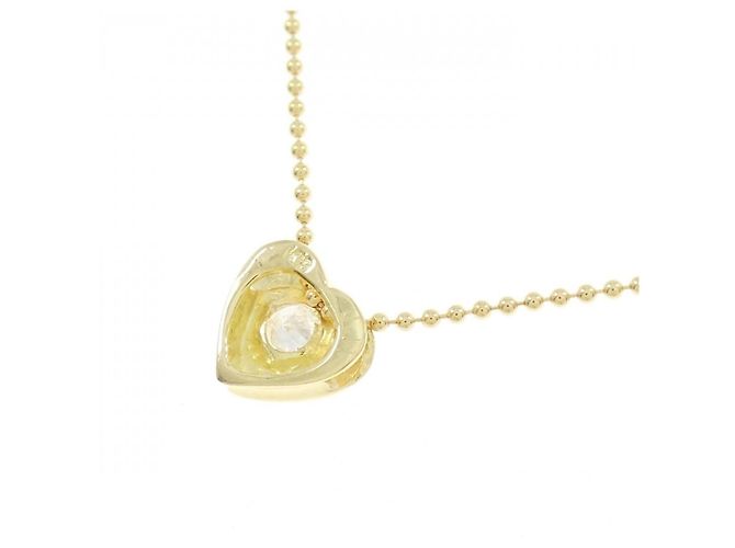 Autre Marque Collana Cuore di Diamanti Au750 D'oro - vista 4