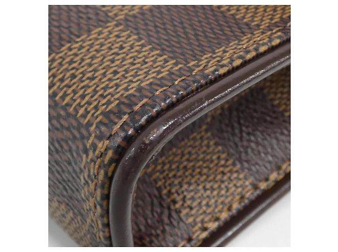 Pochette Florentine Damier Louis Vuitton a vita Marrone - vista 3