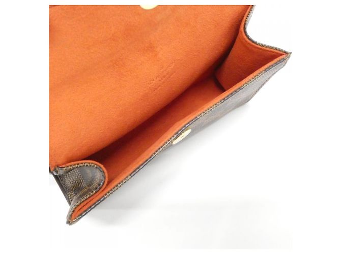 Pochette Florentine Damier Louis Vuitton a vita Marrone - vista 7