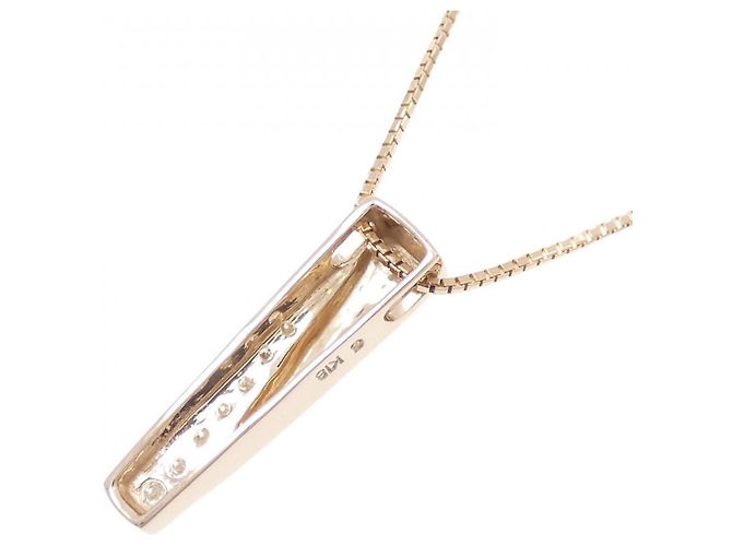 Autre Marque Collana con Diamanti Au750 Rosa - vista 4