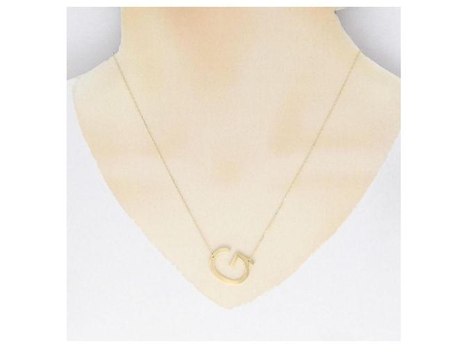 Autre Marque Collana Initial G in Au750 D'oro - vista 5