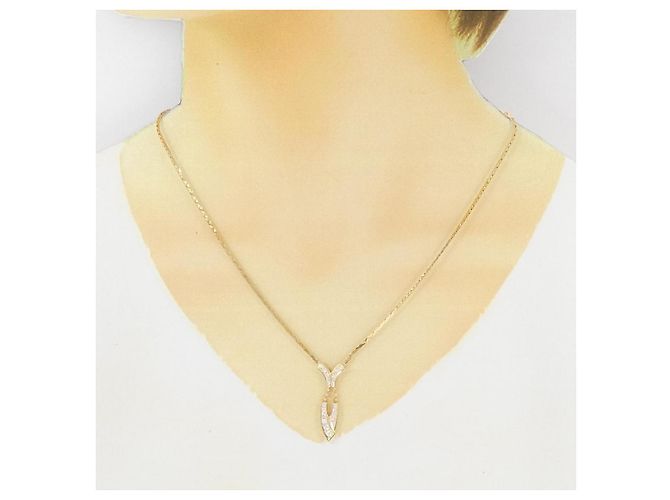Autre Marque Collana in Diamanti Au750 D'oro - vista 6