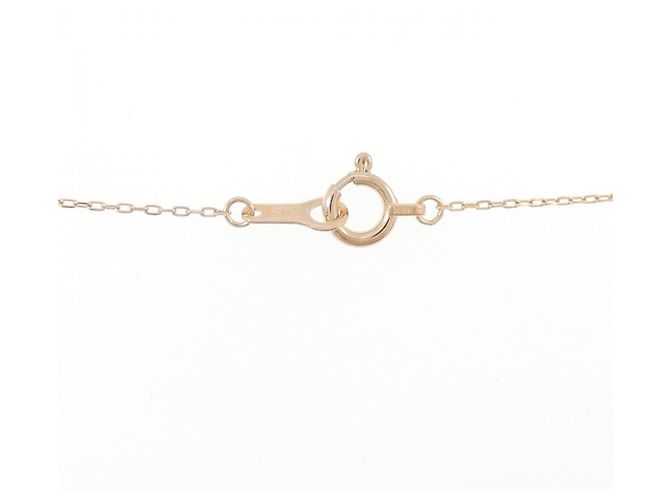 Autre Marque Collana Cuore di Diamante Au750 Rosa - vista 5