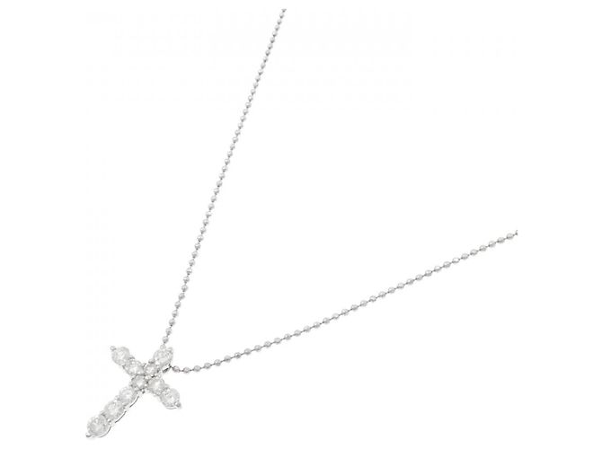Autre Marque Collana in platino Pt900/Pt850 e diamante Argento - vista 2