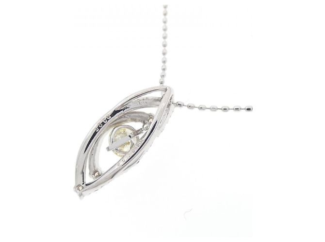 Autre Marque Collana in oro bianco Au750 e diamanti Argento - vista 4