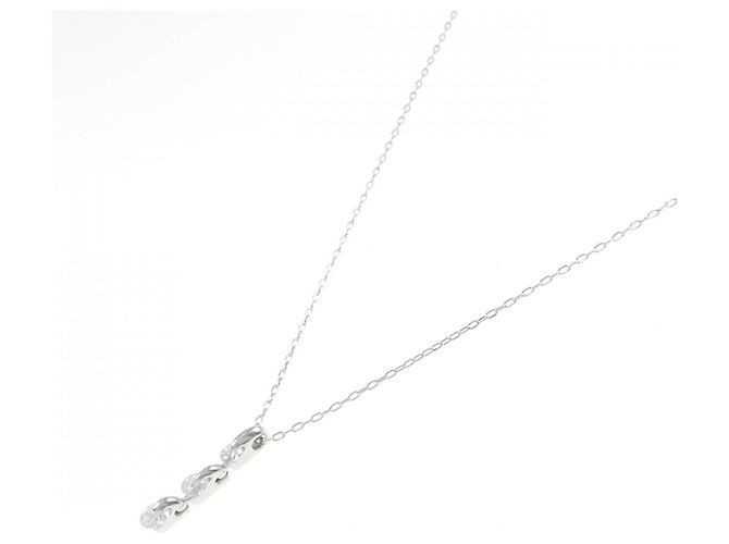 Autre Marque Collana in platino e diamanti Argento - vista 2