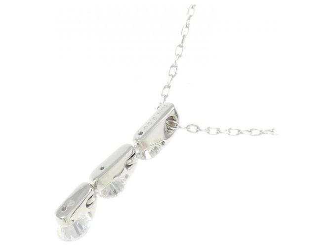 Autre Marque Collana in platino e diamanti Argento - vista 4