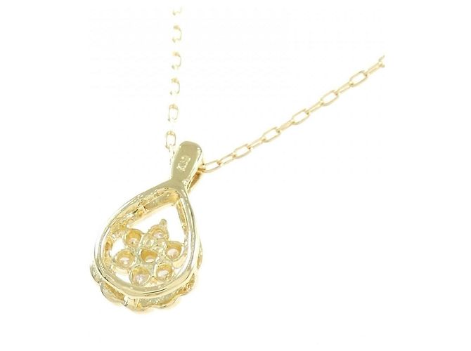 Autre Marque Collana con Diamanti Au750 D'oro - vista 4