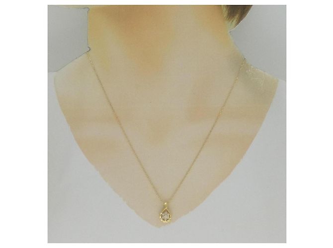 Autre Marque Collana con Diamanti Au750 D'oro - vista 6