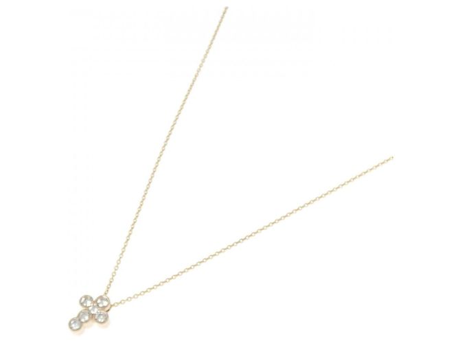 Autre Marque Collana con Croce di Diamanti Au750 Rosa - vista 2