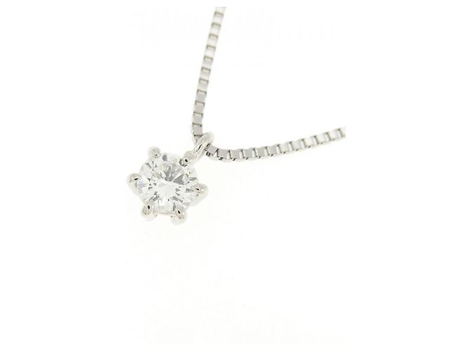 Autre Marque Collana in platino Pt900/Pt850 e diamante Argento - vista 3