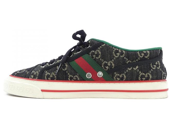 Sneakers Gucci Tennis 1977 Nero - vista 2