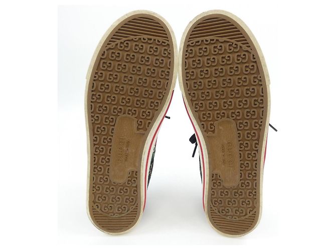 Sneakers Gucci Tennis 1977 Nero - vista 4
