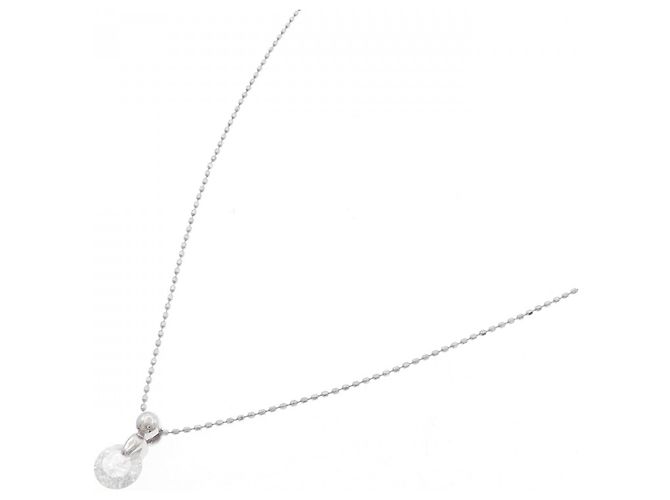 Autre Marque Collana di Diamanti PT900 PT850 Argento - vista 2